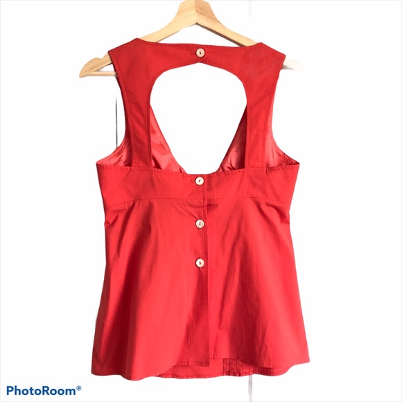 Trina Turk Coral Halter w/ Bow - Picture 6 of 6